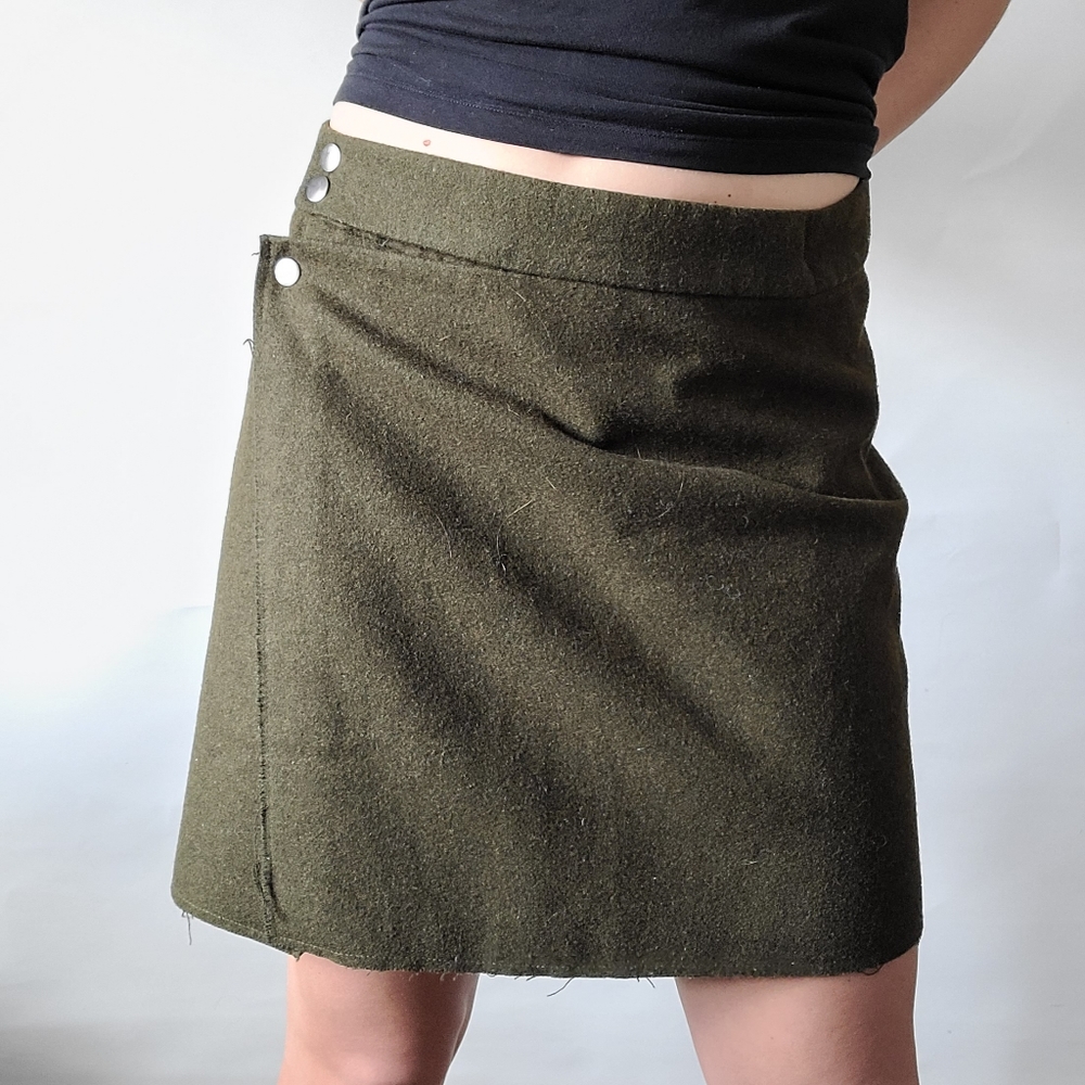 Army Green Skirt